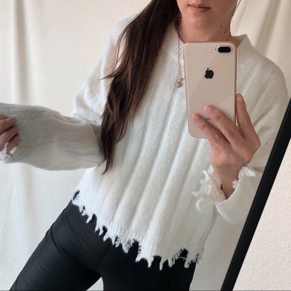 Frayed Edge Sweater - Picture 7 of 7